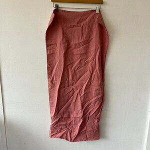 Bed Threads King Pillowcase Pink Clay 100% Linen 20in X 40in